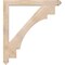 Ekena Millwork Merced Arts & Crafts Smooth Bracket, Douglas Fir, 3 1/2"W x 38"D x 42"H BKT04X38X42MRC03SDF - alternate 3
